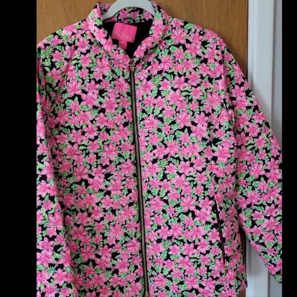 Lilly pulitzer floral jacket